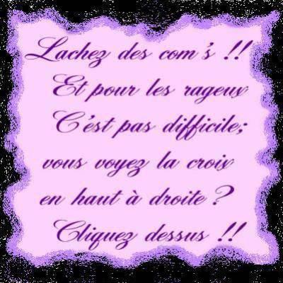Lachez des comm's!!